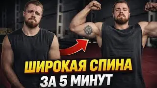 Прокачка спины за 5 МИНУТ | Подтягивания на максимум