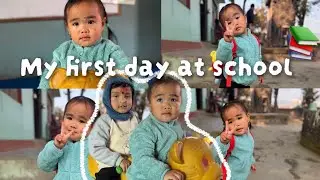 My first day at school 