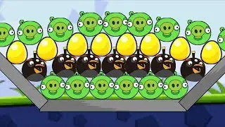 Angry Birds Bomb - BLAST OUT ALL PIGGIES GAMEPLAY WALKTHROUGH!