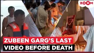 Zubeen Garg's FINAL Moments captured before TRAGIC diving accident in Singapore; fans MOURN