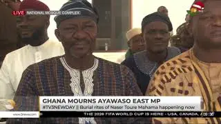 Ayawaso East MP, Nazer Toure Mahama, laid to rest 
