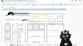 making a dnd character