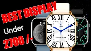 Bezel Less Display Smartwatch🔥Pebble Cosmos Ultra | Best Display Smartwatch