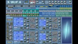 X-WOF 4 wheel of fortune 4 BY HGF SYNTHESIZER