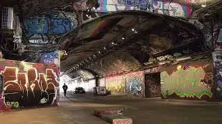 Leake Street Graffiti Tunnel - Waterloo, London [4K]