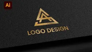 SA Logo Design Process In Illustrator | Logo Design | Adobe Illustrator | 3d logo