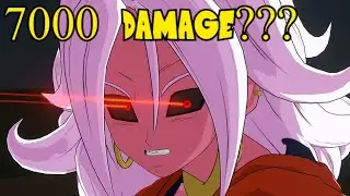 Android 21 Can Do Almost 7OOO Damage?!?!