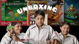 Electricity Kit Unboxing & Review 🔌 | Best Learning Kit for School Students?