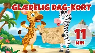 Happy Day-kort - 11 min Giramille | B&oslash;rnerim og b&oslash;rnesange