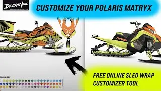 2023 Polaris Patriot Boost FREE Online Sled Wrap Customizer Tool
