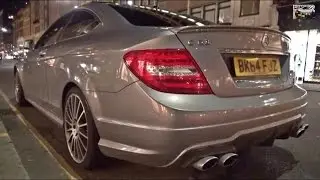 Mercedes C63 w/ RENNTECH pipes CRAZY SOUNDS!