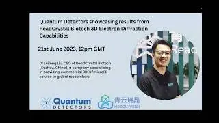 Quantum Detectors present 3DED with Read Crystal