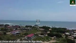 Drone shot of Abia -Ningo Prampram (Ghana