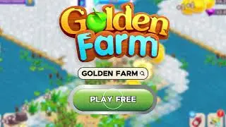 Golden Farm Gameplay | Relax, Tap, and Build Your Farm 🌻#farming #games #goldenfarm