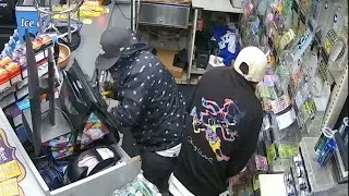 Two men steal cash registers, lottery tickets, cigarettes in overnight spree