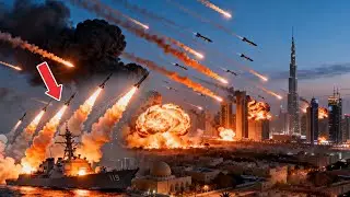13 минут назад! Иранский город сожжен 500 ракетами &laquo;Томагавк&raquo; с американского эсминца USS Delbert D