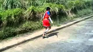Dq fight scene