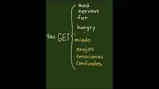 Expresa TODAS Las Emociones Con GET+ADJETIVO