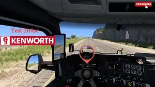 4K Ultra HD ETS2 ATS | Kenworth Travel --Top Speed 🇺🇸