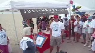 10th Anniv. of Justin Rudd's 30-Minute Beach Cleanup