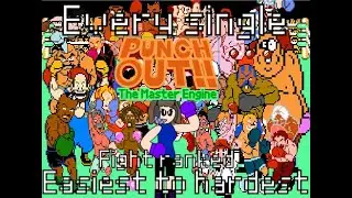 Every Punch Out: The Master Engine fight ranked easiest to hardest | Dedicated to @amiigoose
