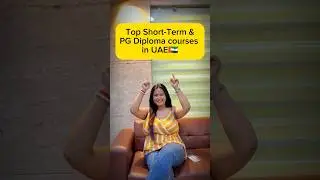 🇦🇪 Top PG & Short-Term Diploma Courses in Dubai | 2025 #uae #dubai