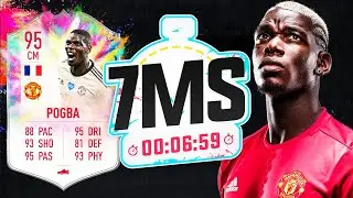 THE INCREDIBLE 95 SUMMER HEAT PAUL POGBA!! 7 MINUTE SQUAD BUILDER - FIFA 20 ULTIMATE TEAM