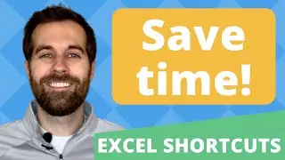 5 most time-saving shortcut keys in Excel