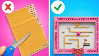 📦CRAZY CARDBOARD HACKS 🤯✂️ | Creative DIY Ideas & Fun Projects by 123 GO! CHALLENGE