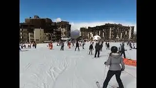 Descente Ski les Orres