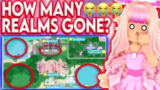 HOW MANY REALMS WILL BE REMOVED WHEN CAMPUS 3 COMES OUT?! ROBLOX Royale High New School Theory