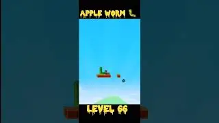 Apple Worm 🐛 Level 66 || #appleworm #level66