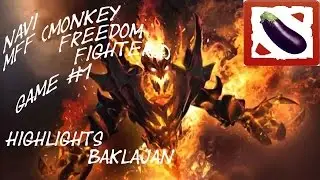 NaVi vs MFF (Monkey Freedom Fighters) Dota 2 Highlights MLG Finals 2015 Game 1 Русская озвучка