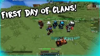 FIRST DAY OF CLANS SEASON 5! | Mineplex Clans S5 #1