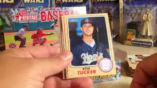 Opening Hobby Box #3 of 2017 Topps Heritage Minor League Baseball Cards
