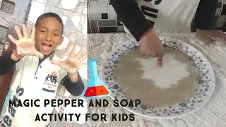 National Science day||Magic Pepper and Soap science activity|| dIY kids learning||Kids deeds||