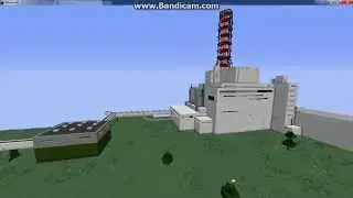 Чернобыльская АЭС в майнкрафт, 1 часть.
