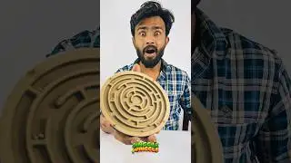 Twist, Turn & Get Lost! The Ultimate Wooden Maze Challenge Game #shorts #puzzle