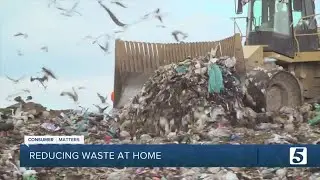 Reducing waste at home