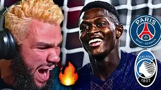PSG vs Atalanta - Goal Reactions 🔥