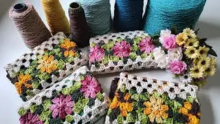 💥 É Fazer E Vender!!!Pares De Tapetes Com Combinações Lindas 🌻💚🤎