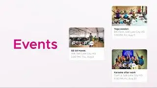 Introducing Workplace Events