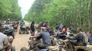 Sunday Funday Hwy64 Trail Riding (DEEP IN THE TRAILS)