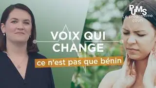 Voix plus faible , voix cass&eacute;e, voix plus grave ou chevrotante: on vous explique ce que ca veut dire