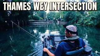 Free River Thames Wey Fishing Parking Floattube CHALLENGE D4 P3 #carp #barbel