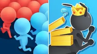 Count Master 3D Vs Tiny Run🎃🎃🎃Walkthrough Android/IOS New Gameplay Y4YY