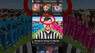 MrBeast подделал видео &laquo;100 девушек против 100 парней&raquo; (ДОКАЗАТЕЛЬСТВО)