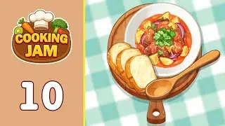 Cooking Jam Level 10 Beef Stew | Every Puzzle Solved! 🎯