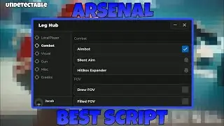 Roblox Arsenal Script Keyless GUI [Aimbot, Gun Mods, ESP, FLY & MORE]