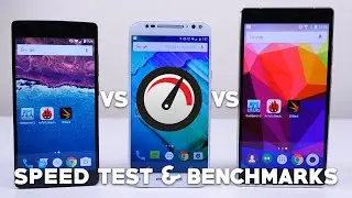 OnePlus 2 vs Moto X Pure Edition vs BLU Pure XL - Speed Test and Benchmarks
